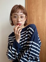 ノイカーム(noi Calm)&nbsp;【noi Calm】 暖色ベージュ　ミニボブ　オン眉