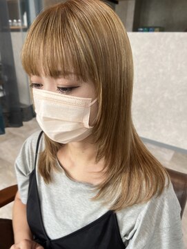 パパドゥ 安曇野店 顔まわりレイヤー