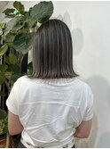 長持ち！色落ちも楽しめるバレイヤージュ_dark gray_