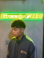 グリーディーフォックス 代々木(Greedy FOX)&nbsp;波巻き/ハイライト/マッシュパーマ/ウルフ[シェービング]