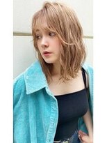 フラミューム 藤沢(flammeum)&nbsp;MIXミディアムボブ×アッシュベージュ【フラミューム藤沢】