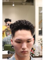 オーディナリーバーバープレース(Ordinary Barber Place)&nbsp;高円寺/スパイキーショート/スキンフェード
