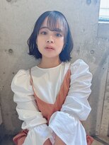 バランス 天王寺店(Balance)&nbsp;愛され外ハネカール似合わせカットフルバング