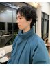 メンズカット＋ナチュラルパーマ￥12,340