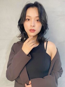 ジーナ 浦和美園(Zina) 髪質改善＊ネイビーグレーロブ＊美髪【Zina 浦和美園】