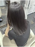 酸性ストレートヘルシースタイル髪質改善艶髪ロング都島