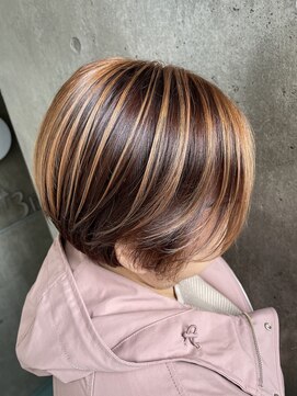 松本平太郎美容室 大宮店 アウターカラーフェイスフレーミング