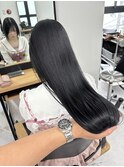 髪質改善トリートメントブリーチ無し縮毛矯正艶髪ストレートULu