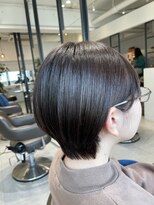 クラップス 弘明寺店(CLAPS)&nbsp;丸みショート×ダークグレー