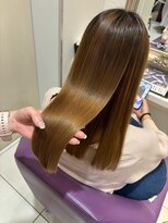 ハピネス 河原町店(Happiness)&nbsp;髪質改善 レイヤーカット ワンカール ブリーチなし 春カラー