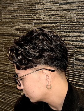 ヒロギンザ 恵比寿店(HIRO GINZA) ナチュラルフェザーパーマローフェード