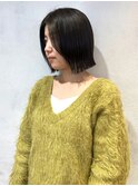 【吉田江梨】タッセルボブレイヤーカット顎下外はねこなれ感人気