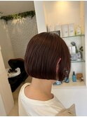 大人可愛い小顔ふんわりボブ