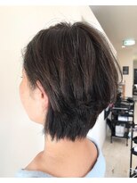 リアン(Lien)&nbsp;耳かけOK！くびれショート×ハイライト/フォギーベージュ