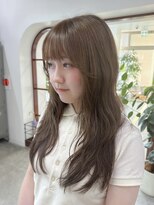 ソピ バイ インビテーション(sopi by invitation)&nbsp;ブリーチなしカラー ミルクティーベージュ ハッシュカット