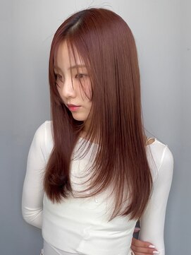 トリッカ シブヤ(TRICCA SHIBUYA) 髪質改善/セミロング/レイヤー/ツヤカラー/艶/渋谷/Wカラー