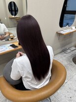 シカ 神戸三宮元町店(Cica)&nbsp;髪質改善 UPTOGLOSS ストレート 神戸三宮 美髪 ラベンダー