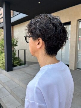 ミラージュ 市原(Miraju) サーフカール/ブルーブラック/フェザーパーマ[市原/五井駅]