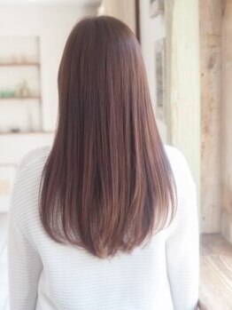 ヘアメイク ティサ(hair make Tisa)の写真/髪の傷みが気になる方に◎髪の芯から潤いを与え、艶やかな美艶ヘアに。カラーやパーマでのダメージを軽減。