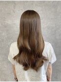 髪質改善しながら叶える【透明感艶カラー】