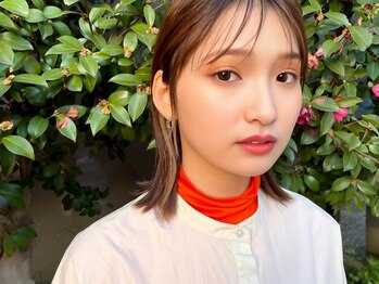 ユーカナヤマ(u Kanayama)の写真/【ブリーチなしで叶う☆アクセントカラー】さりげないポイントエクステでイメチェン◎推し活にも