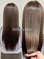 セレスト 福岡天神店(CELESTE)&nbsp;＊くすみベージュ×イノアカラーで髪質改善カラー＊