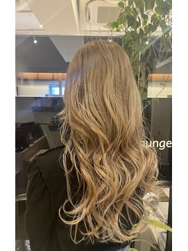 ロングロングレイヤーハイトーン20代30代代