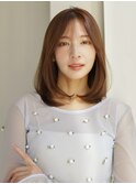 【宮田茉悠】髪質改善 レイヤー チョコレートカラー 透明感