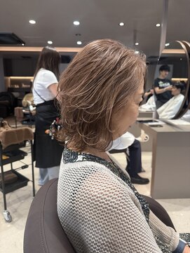 クオール(Quol) 【ハイトーン白髪ぼかし】ミルクティーカラー