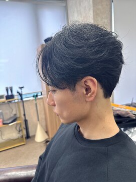アグ ヘアー アイラ静岡店(Agu hair aila) 【aila稲荷】毛流れセンターパート/静岡メンズ