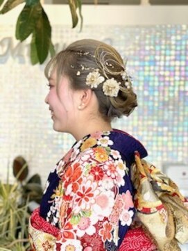 ヘアーサロン ミュゲ(Hair salon Muguet.C) 成人式ヘアセット