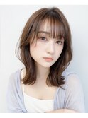 ◎2wayバング◎韓国風ミディアムレイヤー
