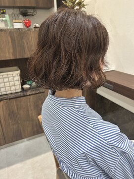 エミュ(emu.) 春のスタイルチェンジに◎やわらかボブパーマ