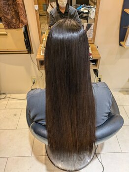 アウラニヘアーリゾート(AULANI Hair Resort)の写真/COTAうるつや改質改善で髪質チェンジ！ダメージケアカラー色持ちも◎な理想のツヤ髪へ☆
