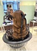 ハーフツインアレンジ