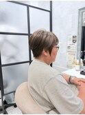 白髪ぼかし/脱白髪染め/脱白髪染めハイライト/透明感