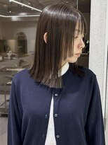 マイル 渋谷(mile)&nbsp;オリーブブラウン/透明感カラー/ブリーチなし/赤みなし/渋谷駅