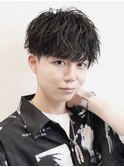 メンズラフツイストマッシュ