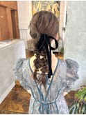 ヘアアレンジ/ヘアセット/ツインアレンジ/お呼ばれアレンジ/柏駅
