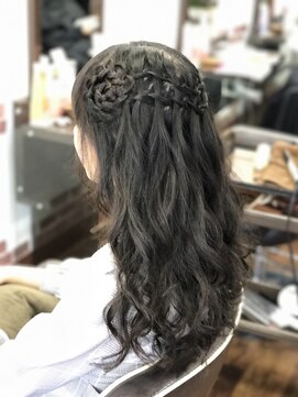 ラクープ(LA COUPE) Wウォーターフォールお花アレンジ
