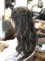 ラクープ(LA COUPE) Wウォーターフォールお花アレンジ