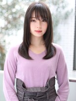 アンド ストーリーズ(&STORIES)&nbsp;大人かわいい小顔前下がりスリークボブローライト20代30代40代