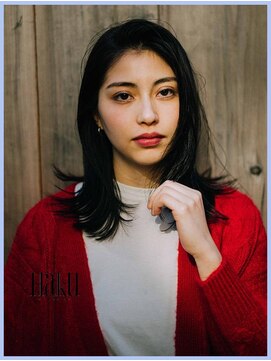 ヘア メイク ハク 横浜(hair make Haku) 重×軽セミロングスタイル