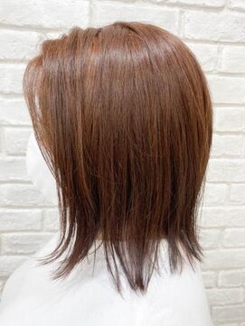 グランシュ 青葉台店(GranCieux) 切りっぱなしボブ×ナチュラルベージュ