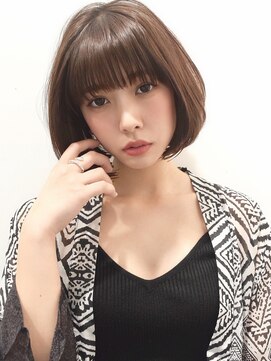 ローハ(Lowha) 原宿/表参道/モテ髪/ボブ/20代/30代/大人可愛い/透明感ベージュ