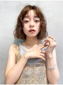 LuTa吉祥寺☆フォギーベージュ×フリンジウェーブ