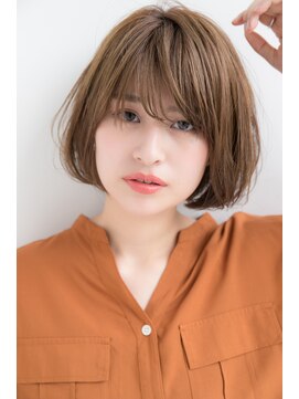 ラフ フロム ガーデン(Laf from GARDEN) 【寺尾拓巳】大人かわいいハイトーン髪質改善イルミナカラーボブ