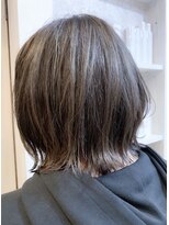 キャアリー(Caary)&nbsp;福山市美容室Caary人気　グレージュ　ダークグレージュ