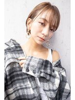 クラン(clan) 前下がりボブ/モテ髪カタログ/小顔に見せるヘア/前髪カット