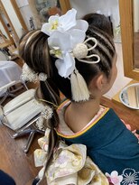 アミティー(Amity) 成人式　ヘアセット